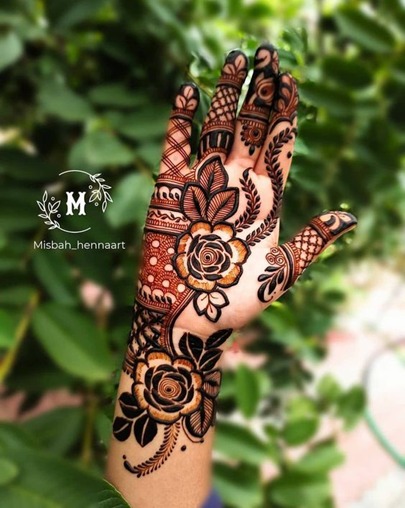 40 Floral Mehendi Designs for Indian Brides for Wedding - Blog | MakeupWale