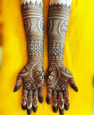 Mehendi Design Full Hand - CareerGuide