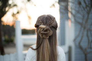 Braided Bun Combo Hairstyle