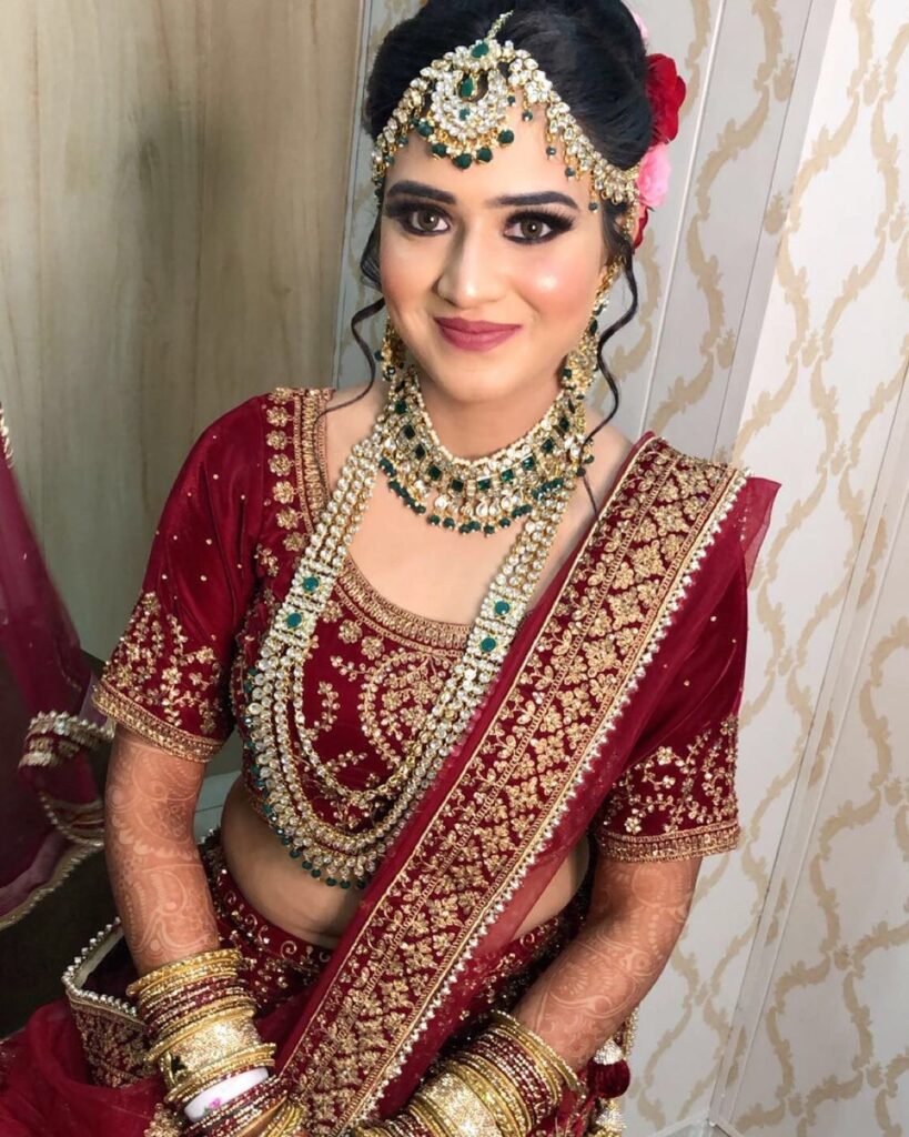 Best Bridal Makeup In Punjabi Bagh Saubhaya Makeup 